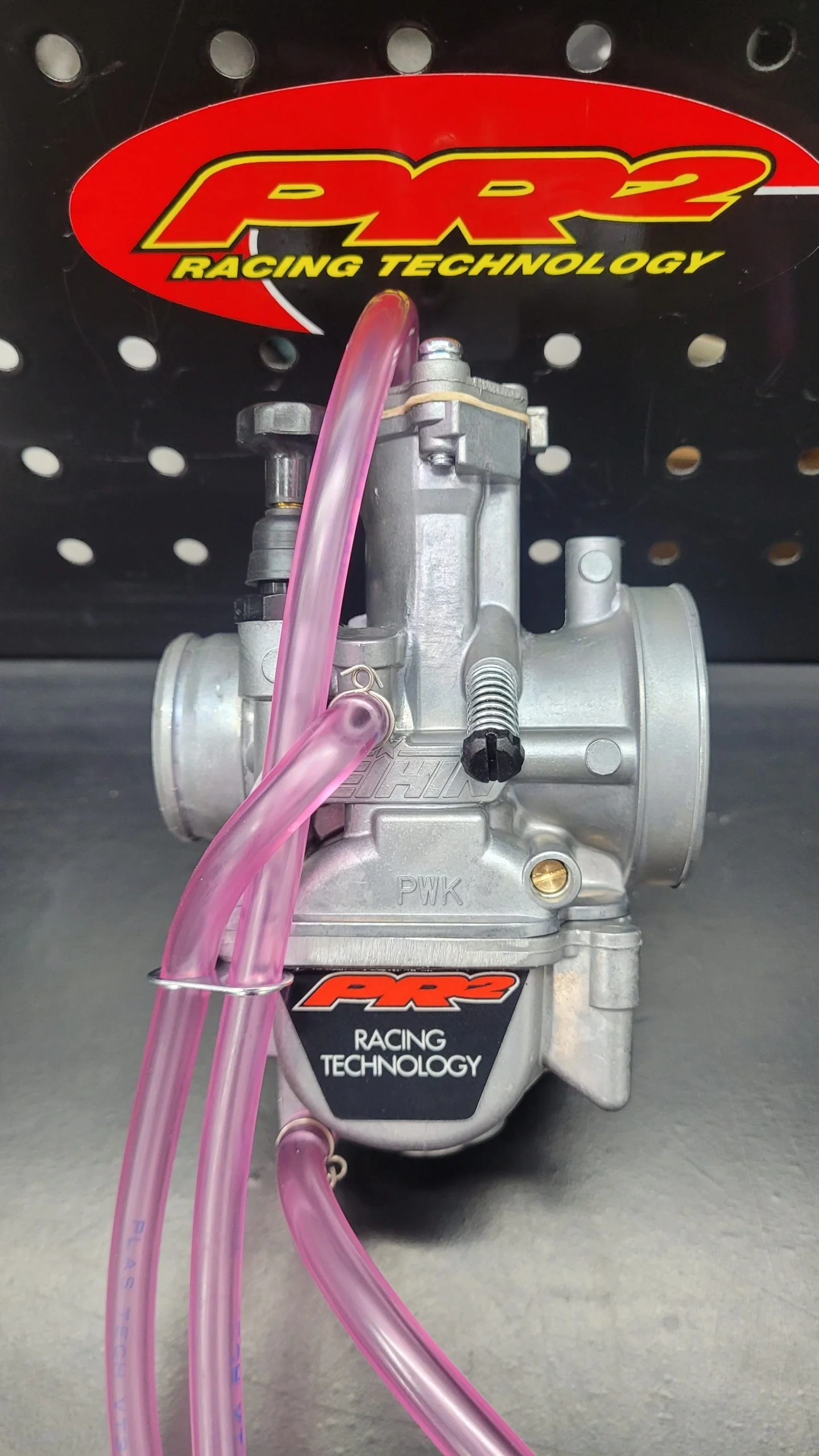 NEW CNC Offset Taper-Bore Carburetor for KTM/HUSQVARNA/GASGAS 85/105/112 PWK28 - SIDE VIEW