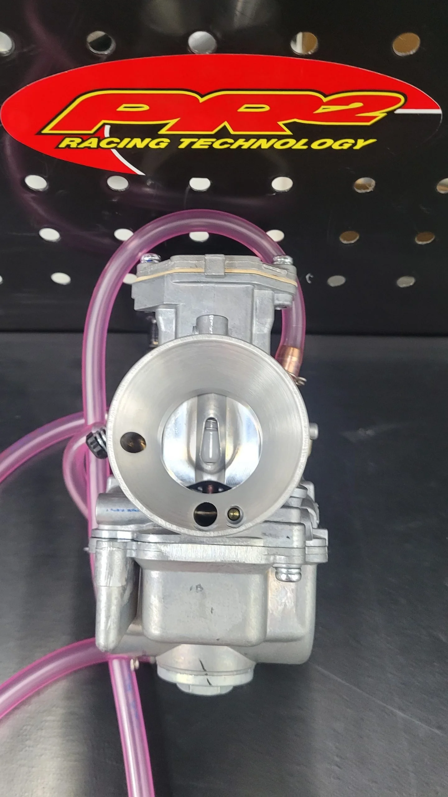 NEW CNC Offset Taper-Bore Carburetor for KTM/HUSQVARNA/GASGAS 85/105/112 PWK28 - INTAKE VIEW